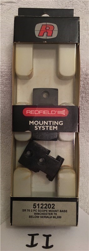 New Redfield 512202 Winchester 70 Scope Basess-img-0
