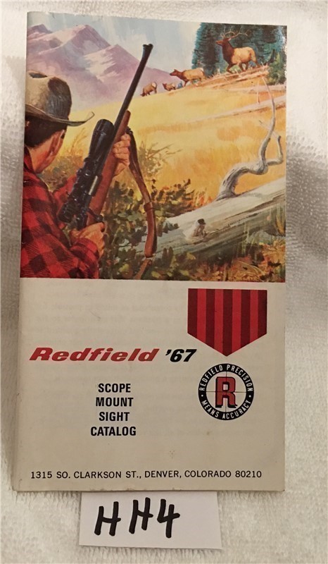 Orig Vintage Redfield Catalog 1957 Scopes Mounts-img-0
