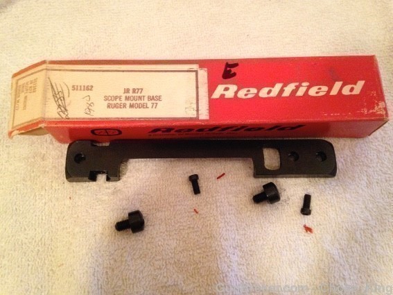 New Redfield Scope Base Ruger Model 77  511162-img-0