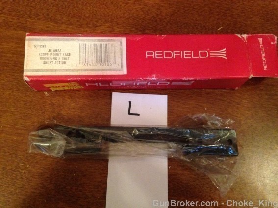 New Redfield A Bolt SA Scope Base Mount 511295-img-0
