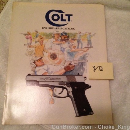 Orig Colt 1990 All Models Product Catalog Python-img-0