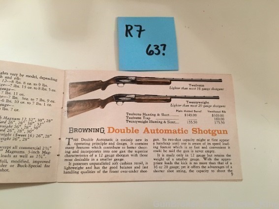 1960s ALL Models Browning Pocket Catalog O/U A-5-img-2