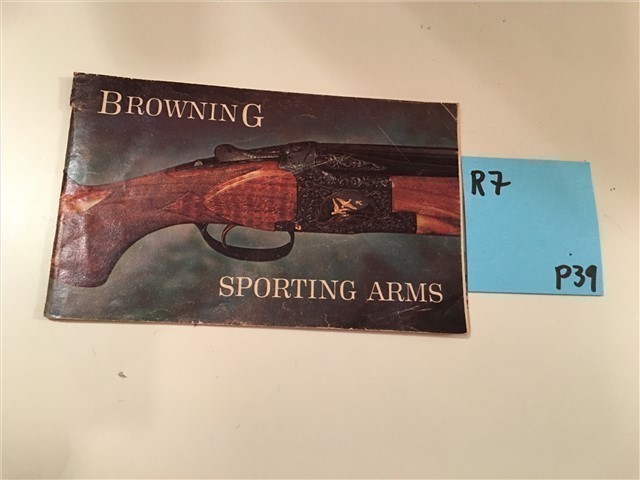 1960s ALL Models Browning Pocket Catalog O/U A-5-img-0