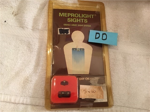 New Tru-Dot Meprolight S&W Revolver Night Sights-img-0