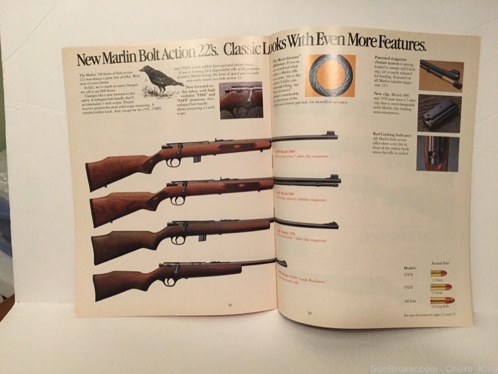 Marlin Sporting Firearms 1989 Product Catalog-img-8