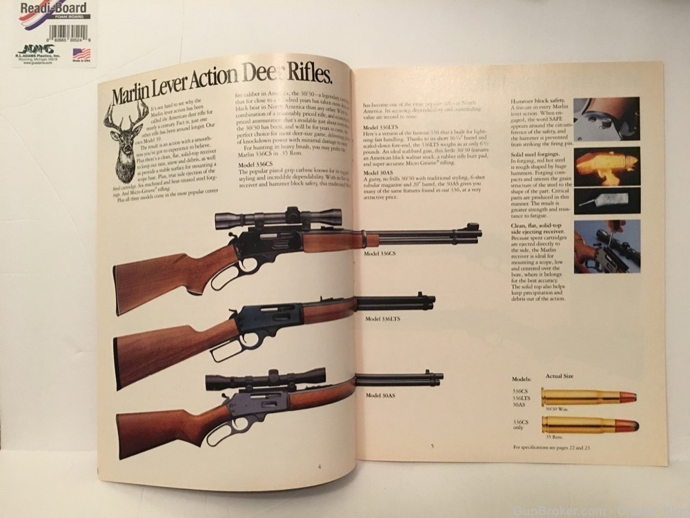 Marlin Sporting Firearms 1989 Product Catalog-img-1