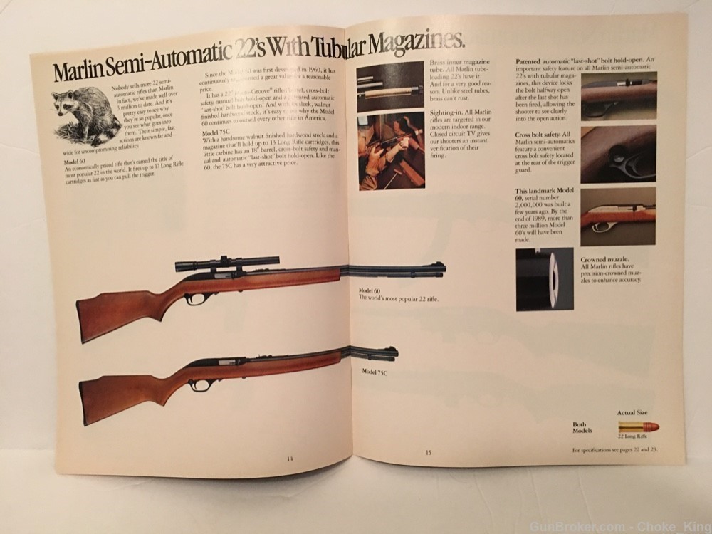 Marlin Sporting Firearms 1989 Product Catalog-img-6