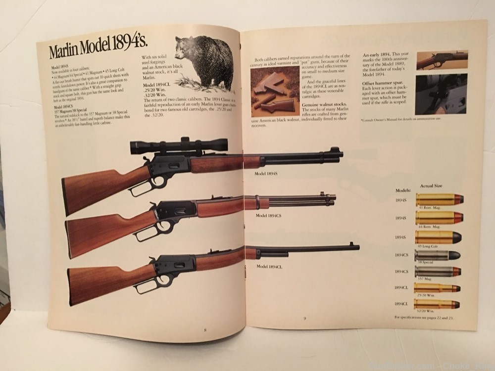 Marlin Sporting Firearms 1989 Product Catalog-img-3