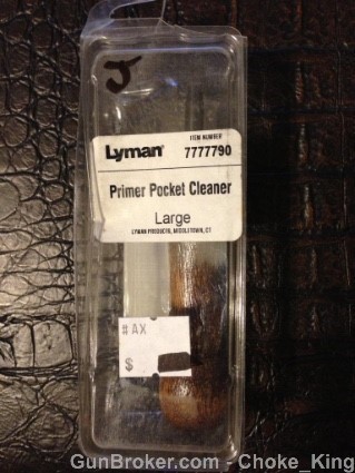 Lyman Primer Pocket Cleaner Large New in Box-img-0