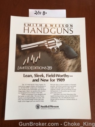 S&W Intro Flyer .357 Magnum Classic Hunter 357-img-0
