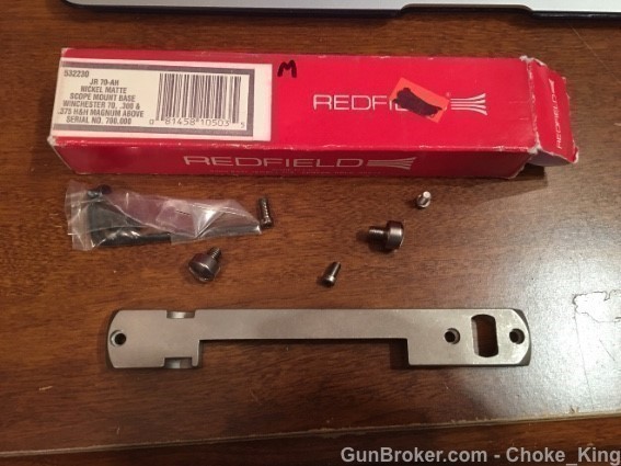 New Redfield Model 70 Magnum Scope Base 532230-img-0