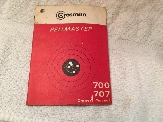 Crossman Pellmaster 700 707 Owners Manual-img-0
