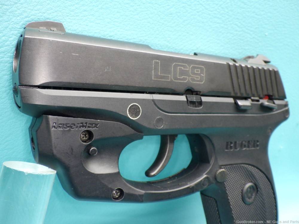 Ruger LC9 9mm 3"bbl Pistol MFG 2012 W/ Laser & 2 Mags-img-9