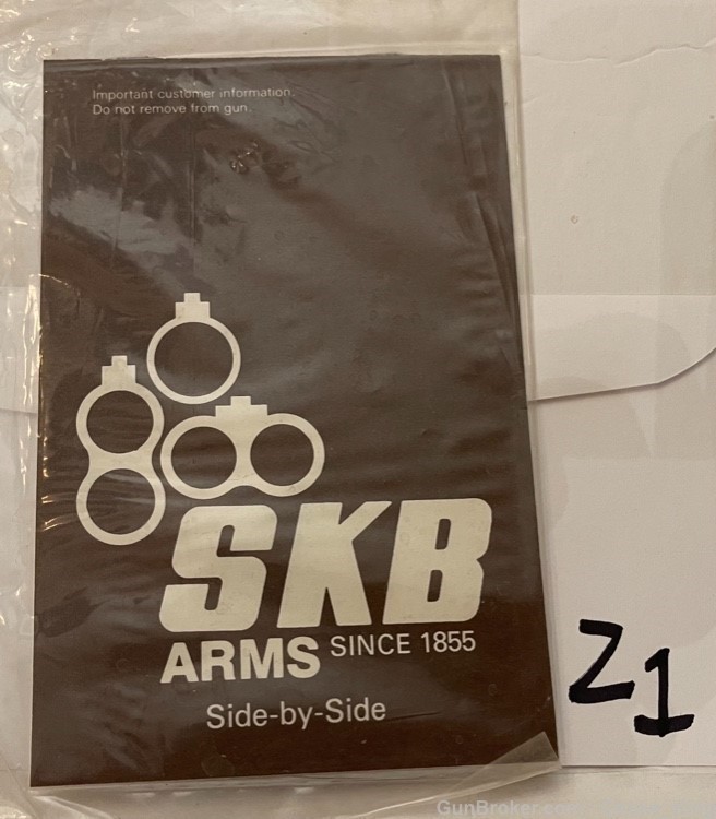 SKB Side by Side Owners Instruction Manual-img-0