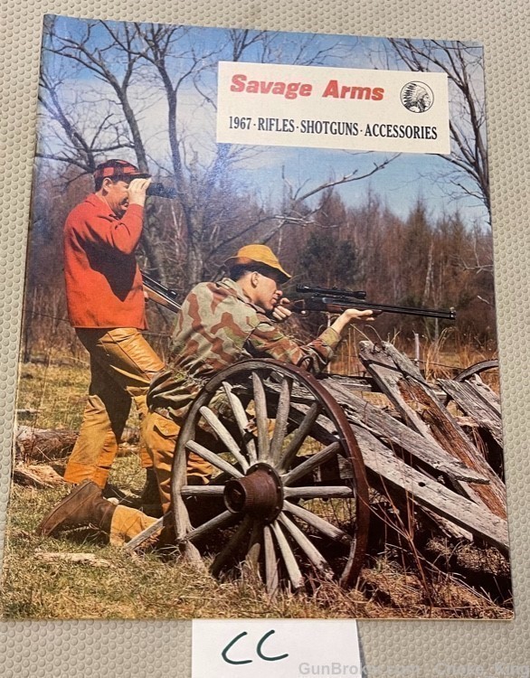 1967 Savage Arms vintage product catalog-img-0