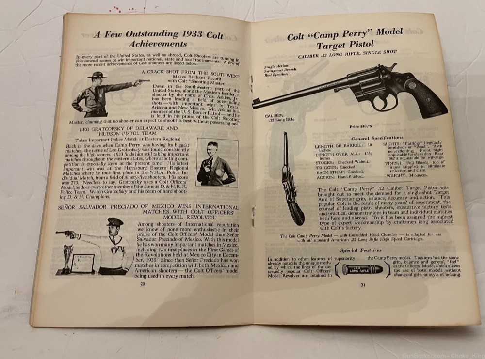 Colt Fire Arms Owners Instruction Manual -img-1