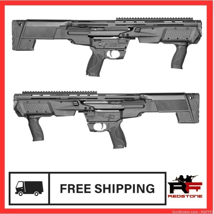 Smith & Wesson M&P Bullpup 12 GA 19" 6+1 OR 7+1, optics ready-img-0