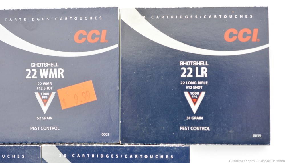CCI 22LR/WMR #12 Shotshells 82rnds-img-1