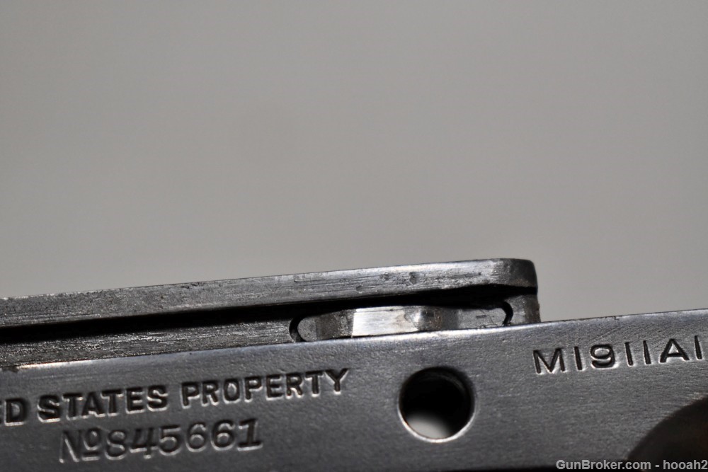 Customized WW2 Era Colt 1911A1 Semi Auto Pistol 45 ACP READ-img-38