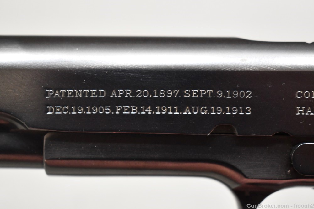 Customized WW2 Era Colt 1911A1 Semi Auto Pistol 45 ACP READ-img-14
