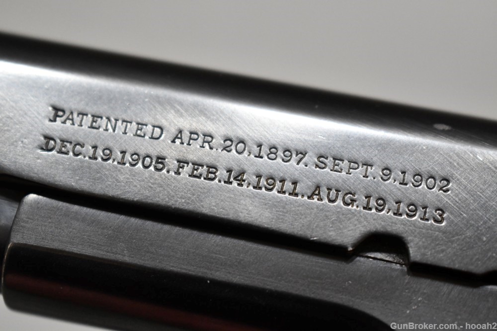 Customized WW2 Era Colt 1911A1 Semi Auto Pistol 45 ACP READ-img-32