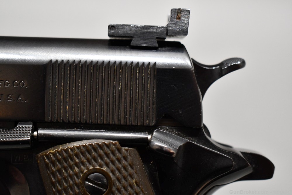 Customized WW2 Era Colt 1911A1 Semi Auto Pistol 45 ACP READ-img-11