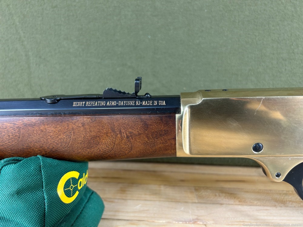 Henry Repeating Arms Lever Action .45-70 Rifle Used Golden Boy H010B 22" -img-7