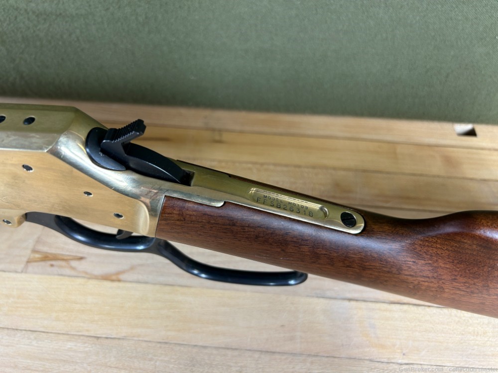 Henry Repeating Arms Lever Action .45-70 Rifle Used Golden Boy H010B 22" -img-13