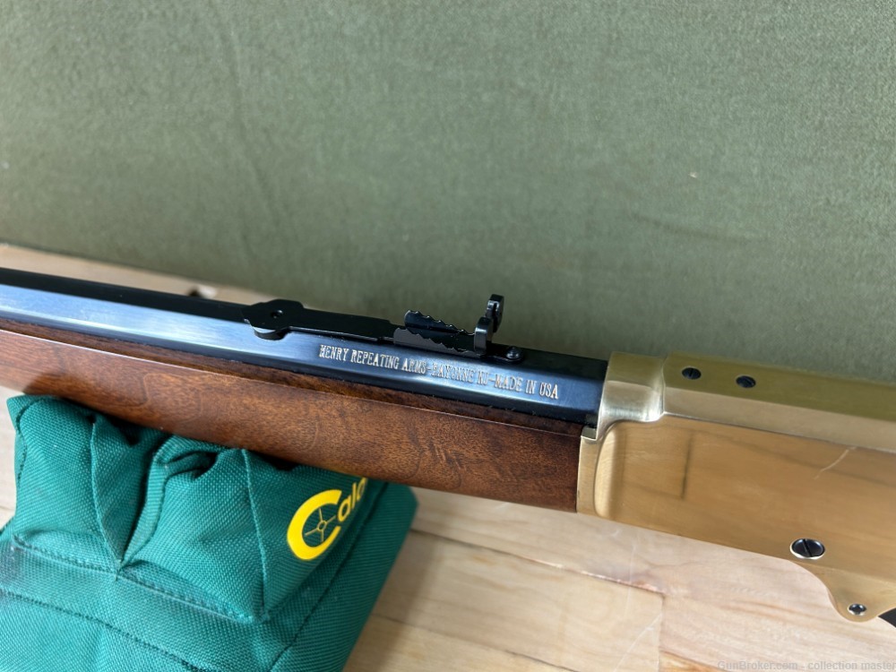 Henry Repeating Arms Lever Action .45-70 Rifle Used Golden Boy H010B 22" -img-15