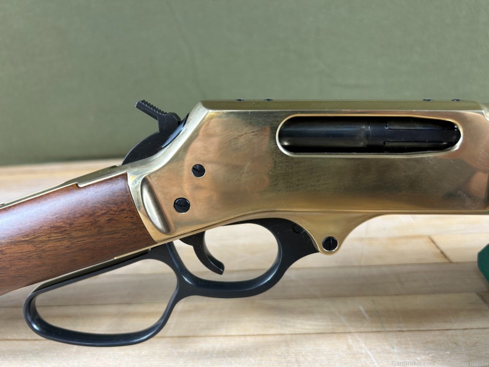 Henry Repeating Arms Lever Action .45-70 Rifle Used Golden Boy H010B 22" -img-22