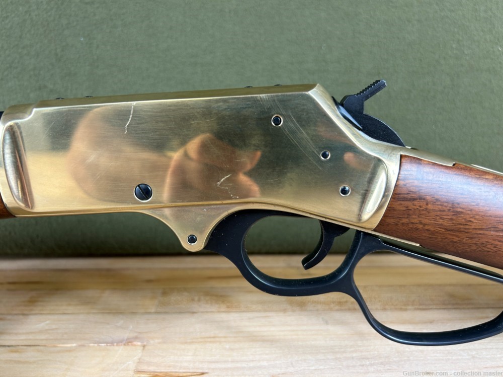 Henry Repeating Arms Lever Action .45-70 Rifle Used Golden Boy H010B 22" -img-9