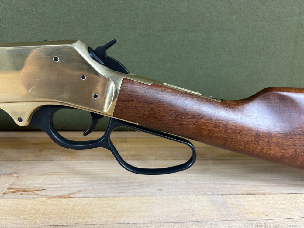 Henry Repeating Arms Lever Action .45-70 Rifle Used Golden Boy H010B 22" -img-10