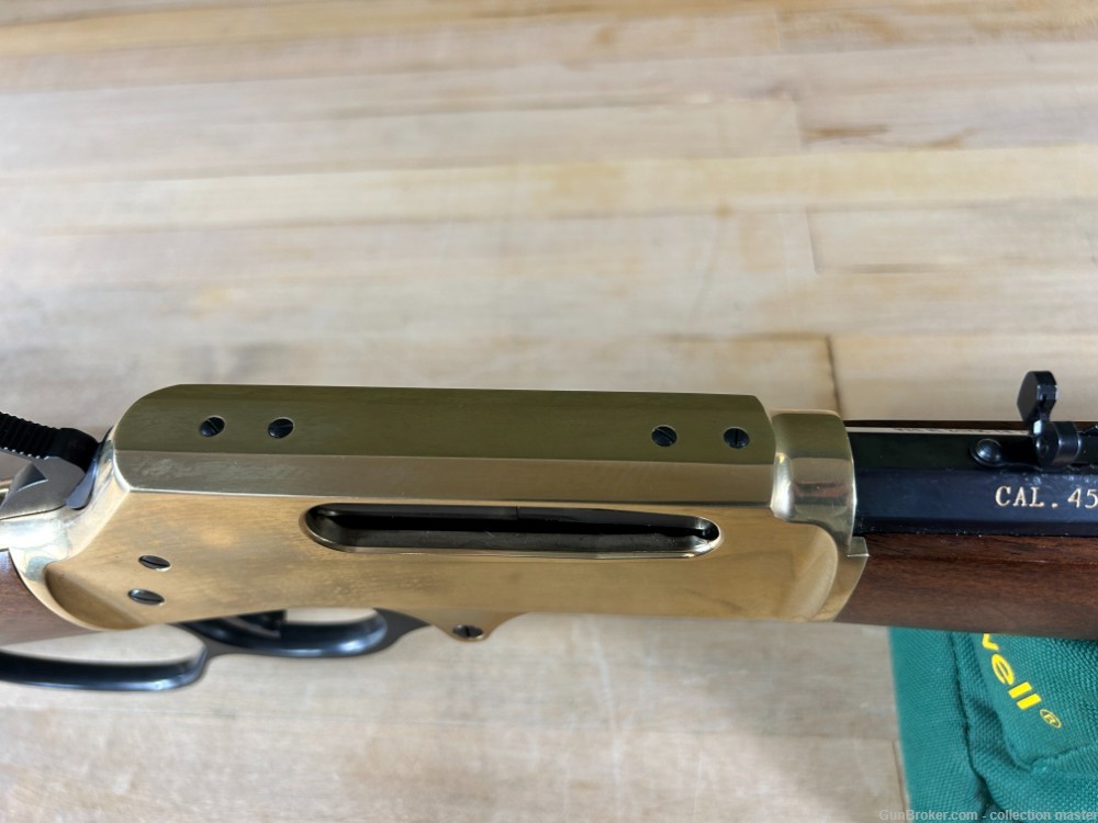 Henry Repeating Arms Lever Action .45-70 Rifle Used Golden Boy H010B 22" -img-28