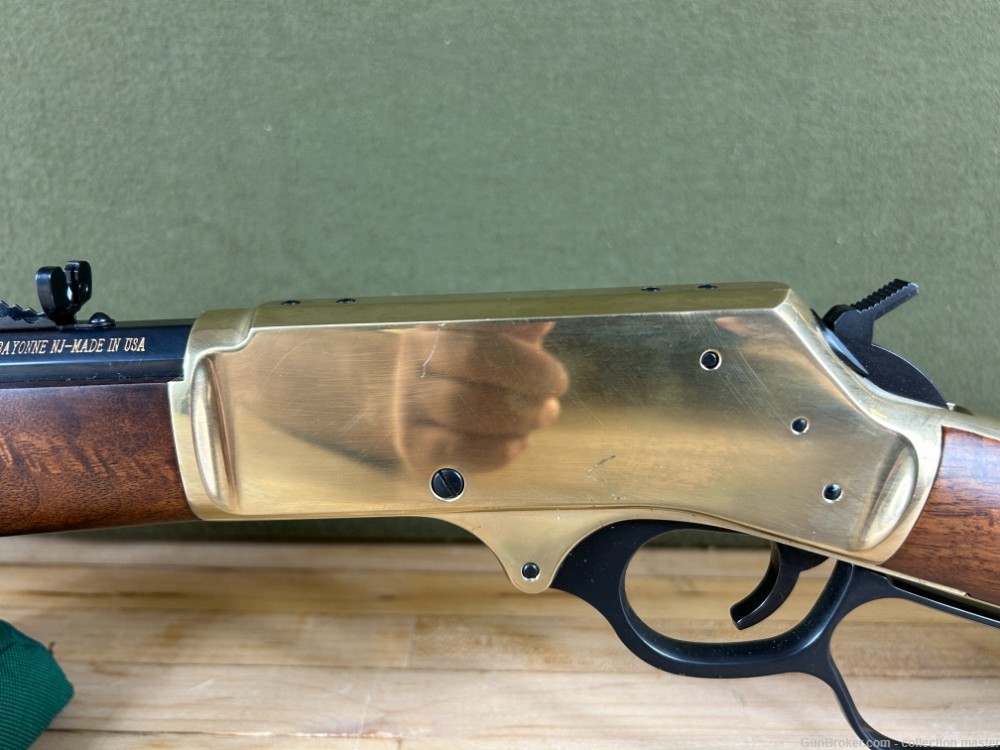 Henry Repeating Arms Lever Action .45-70 Rifle Used Golden Boy H010B 22" -img-8