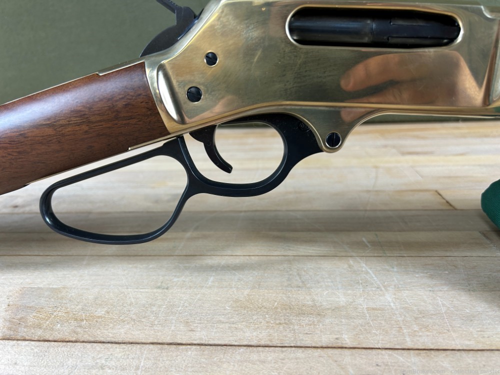 Henry Repeating Arms Lever Action .45-70 Rifle Used Golden Boy H010B 22" -img-21