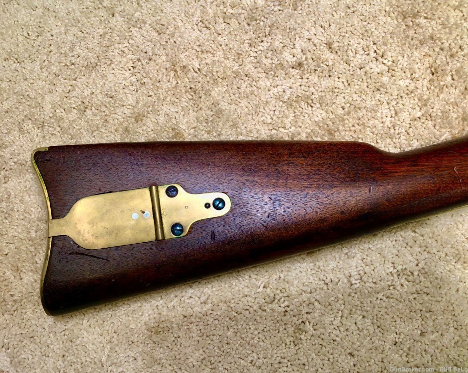 1841 US REMINGTON 1862 CONTRACT RIFLE .58 -7 groove, Excellent.....$3400.-img-10