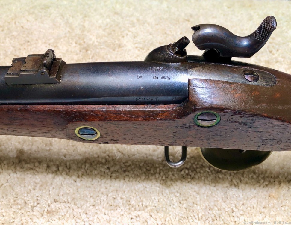 1841 US REMINGTON 1862 CONTRACT RIFLE .58 -7 groove, Excellent.....$3400.-img-6