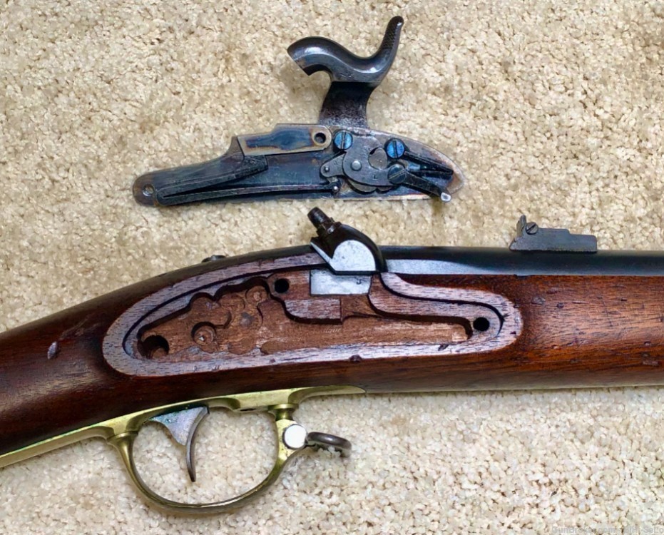 1841 US REMINGTON 1862 CONTRACT RIFLE .58 -7 groove, Excellent.....$3400.-img-11