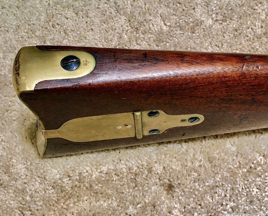 1841 US REMINGTON 1862 CONTRACT RIFLE .58 -7 groove, Excellent.....$3400.-img-8