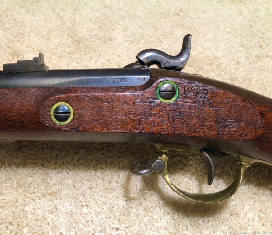 1841 US REMINGTON 1862 CONTRACT RIFLE .58 -7 groove, Excellent.....$3400.-img-7