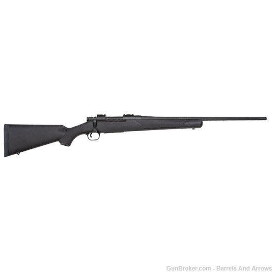 Mossberg 27864 Patriot Bolt Action Rifle 308 WIN, RH, 22 in, Blue, Syn Stk-img-0