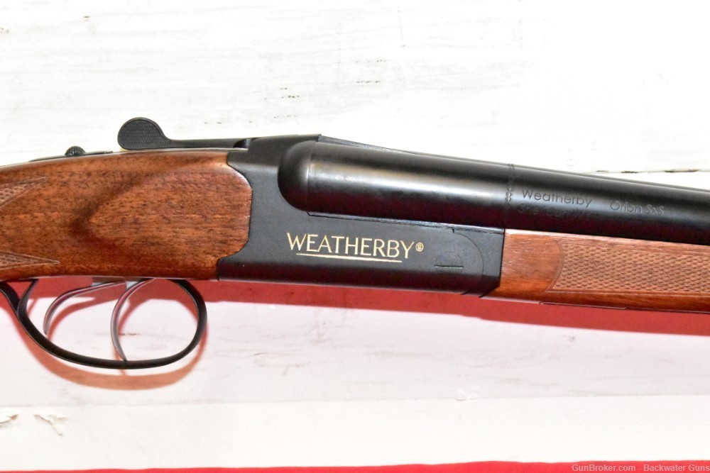 FACTORY NEW WEATHERBY ORION SxS 20 GAUGE SHOTGUN 28 INCH NO RESERVE!-img-2