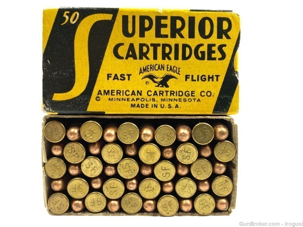 American Eagle Superior Cartridges .22 Short Fast Flight Vintage FULL Box-img-6