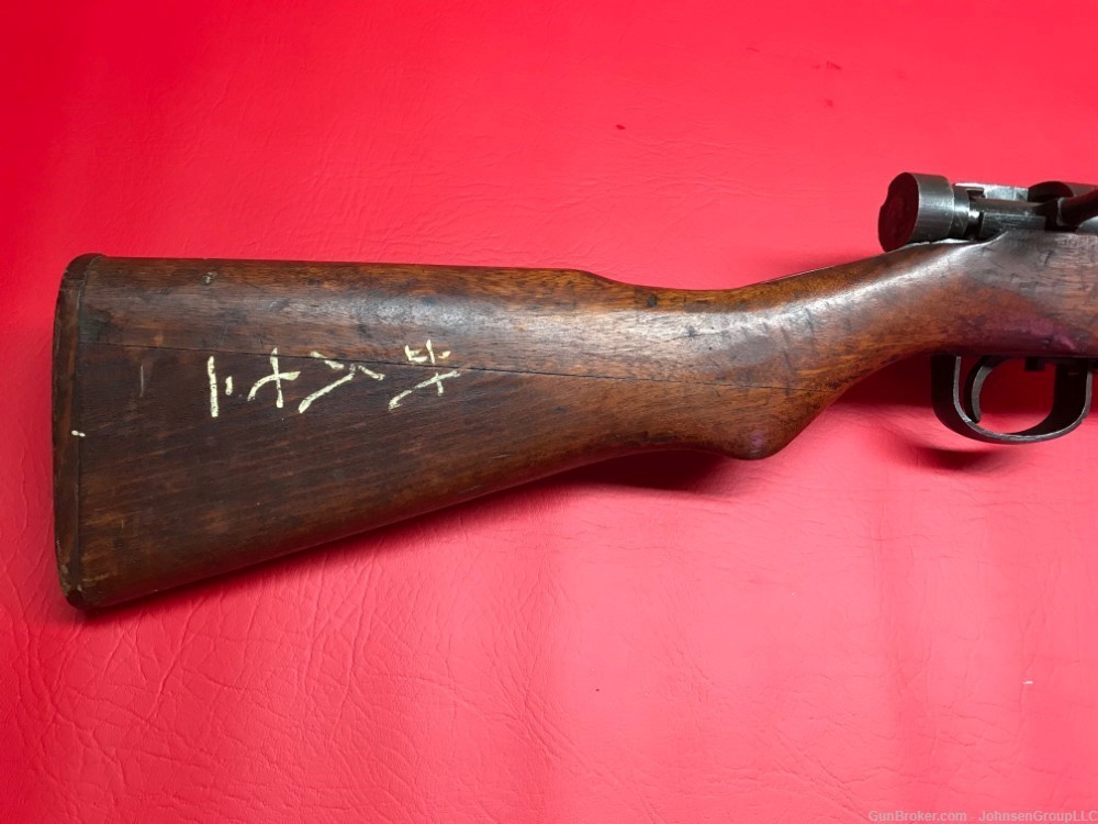 Arisaka Model 99 Last Ditch bolt action rifle in 7.7mm Japanese, WW II-img-1