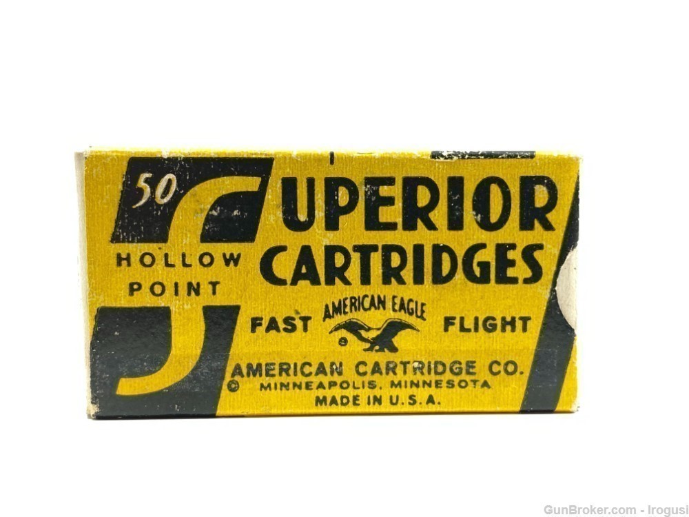 American Eagle Superior Cartridges .22 LR Hollow Point Vintage FULL Box-img-1