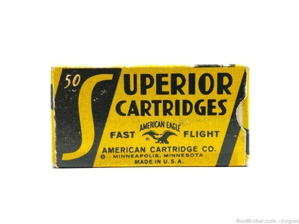 American Eagle Superior Cartridges .22 LONG Fast Flight Vintage FULL Box-img-1