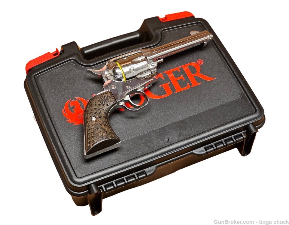 Ruger New Vaquero Talo 357 Mag 4 5/8" (Factory New in Box)-img-15
