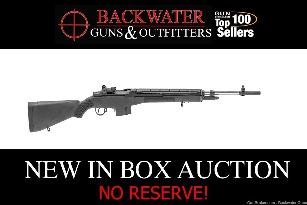 FACTORY NEW SPRINGFIELD M1A™ LOADED 6.5 CREEDMOOR CA RIFLE BLACK NO RESERVE-img-0