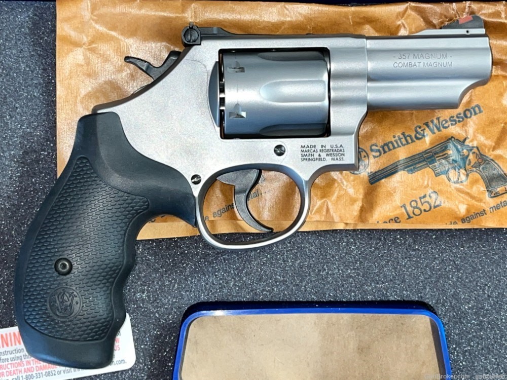 Smith & Wesson S&W Model 66-8 Combat Magnum 357Mag 10061 SS 2.75" Layaway-img-3
