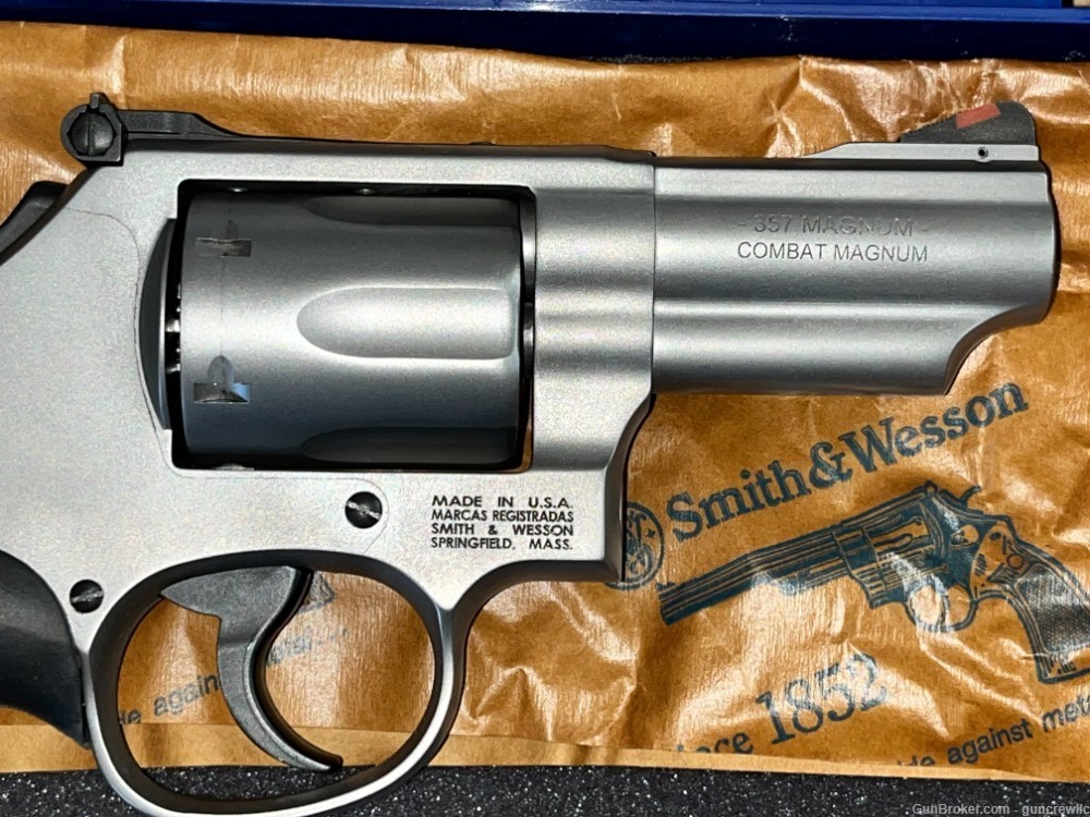 Smith & Wesson S&W Model 66-8 Combat Magnum 357Mag 10061 SS 2.75" Layaway-img-9